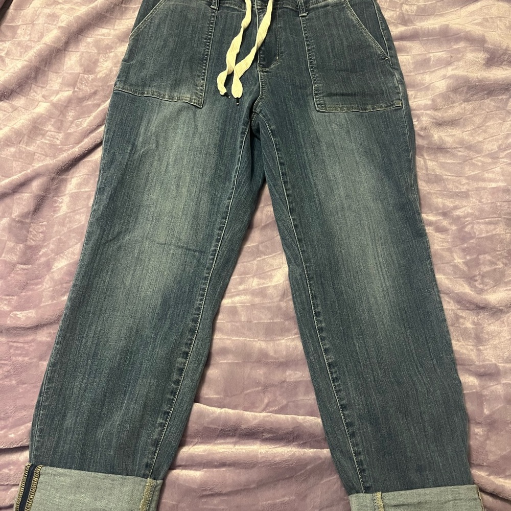 Judy Blue Straight Leg Pants - Dark Blue